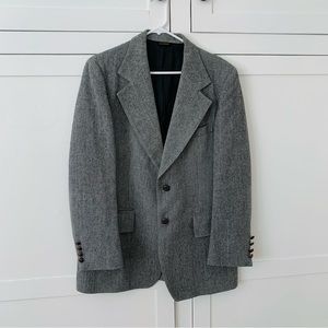 Men’s Roos Atkins Gray Wool Blazer Size 43L